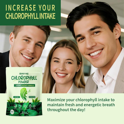 SWIYIE Chlorophyll Stick Packs: Remove Bad Breath Supercharge Your